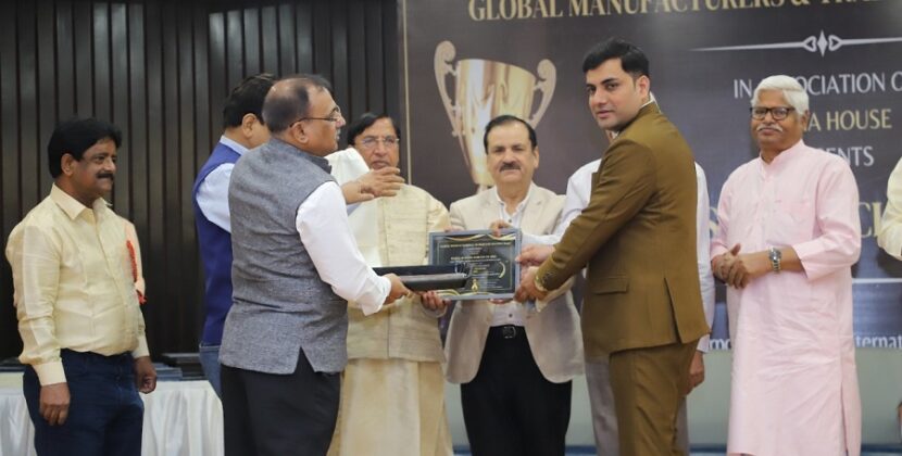 Sandeep Choudhary facilitated with Global Business achiever award