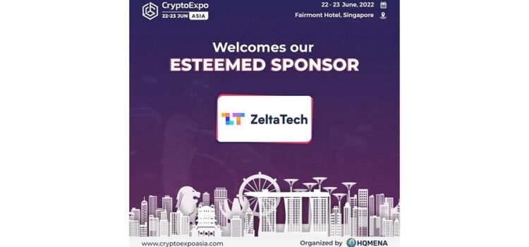 ZELTATECH HAS BEEN ANNOUNCED TO BE THE OFFICIAL SPONSOR OF CRYPTO ASIA EXPO SINGAPORE’22