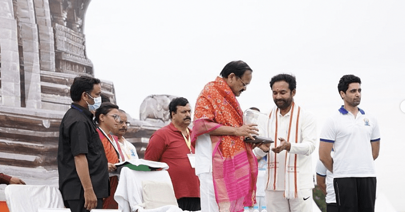 Celebration of 8th International Day of Yoga on 21st June, 2022
