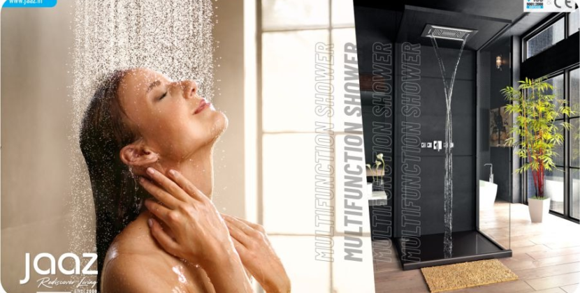 Jaaz Offers A Memorable Bathing Experience To Users With Its Multi-Function Shower
