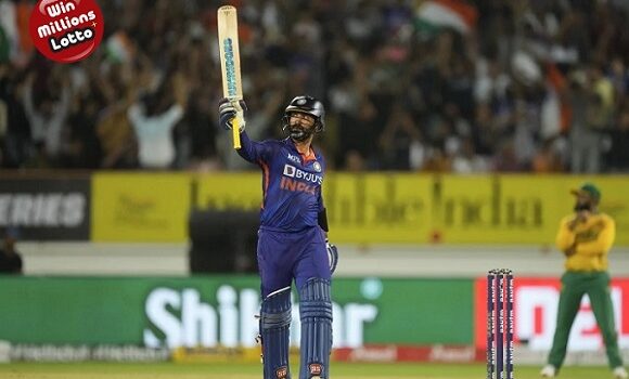 Cricket star Dinesh Karthik is next to join forces with Win Millions Lotto to help Indian charities
