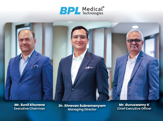 BPL Medical Technologies announces leadership changes