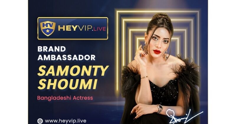 HEYVIP.LIVE Announces Samonty Shoumi as New Brand Ambassador