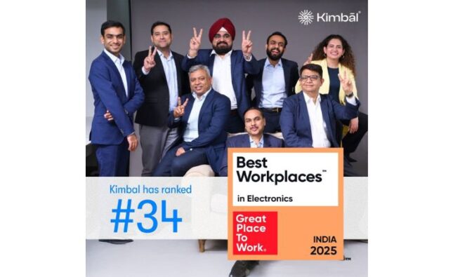Trust on Overdrive: How Kimbal’s People-First Playbook Catapulted It to India’s Top Workplaces in 2025