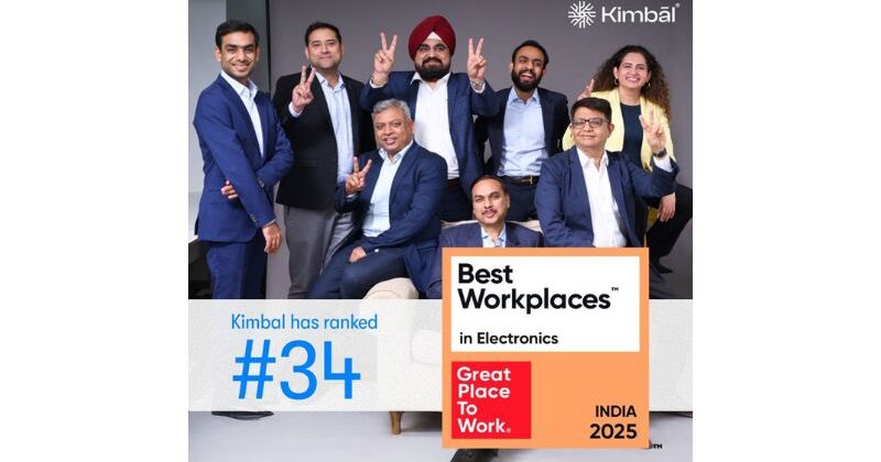 Trust on Overdrive: How Kimbal’s People-First Playbook Catapulted It to India’s Top Workplaces in 2025