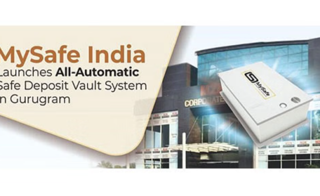 MySafe India Launches All-Automatic Safe Deposit Vault System in Gurugram