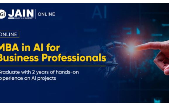 JAIN Online Launches India’s First Project-Based Online MBA in AI for Business Professionals