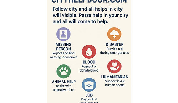 CityHelpBook.com: The Social Network That built to help Humanity