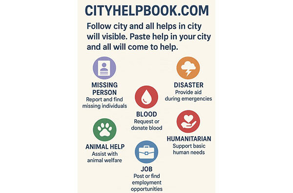 CityHelpBook.com: The Social Network That built to help Humanity