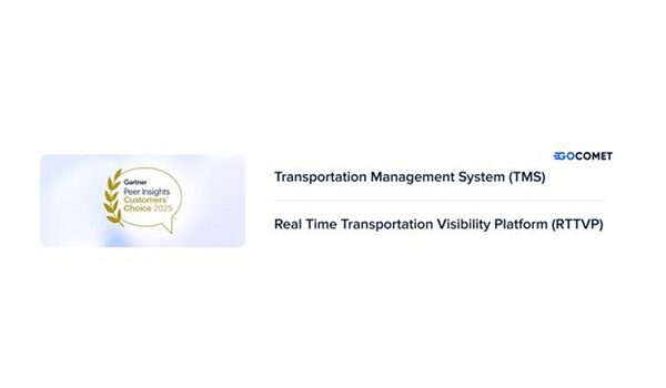 GoComet Named a “Customers’ Choice” in the Gartner Peer Insights(™) Voice of the Customer: Transportation Management Systems
