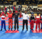 Lavanya, Varuni and Kanish from Kombat Hall Shine at National Kickboxing Championship 2025