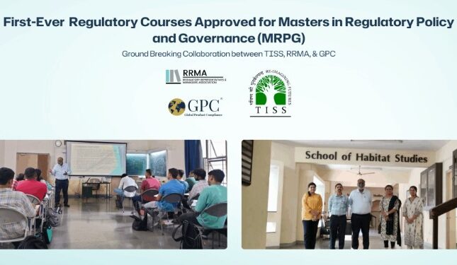 RRMA and TISS Launch India’s First University-Backed Courses on Chemical and Regulatory Policy