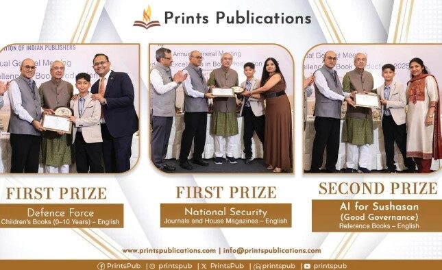 Prints Publications Shines at the FIP 45th Annual Awards for Excellence in Book Production 2025 with Three Prestigious Wins