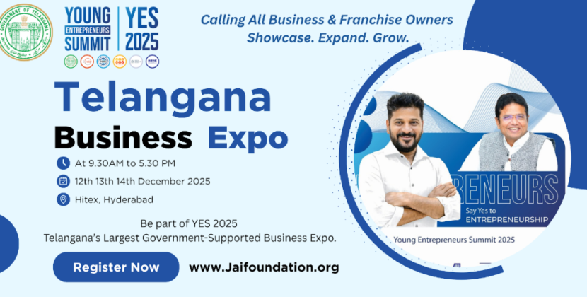Telangana to Host Its Largest Business Expo – YES 2025