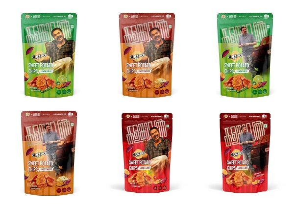 Crizpo Unveils All-New Sweet Potato Chips With Special Kalamkaaval Edition Pack in Collaboration With Mammootty Kampany