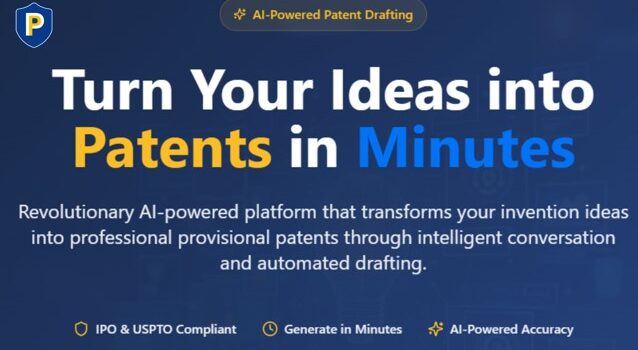 PatentProtector.ai Launches to Revolutionize Patent Drafting with Artificial Intelligence