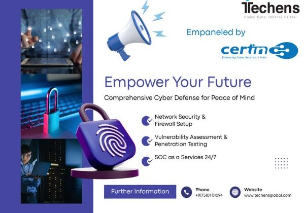 TechensGlobal Achieves CERT-In Empanelment; Strengthens India’s Cyber Defense Landscape