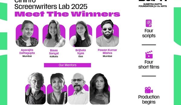 Cininfo Screenwriters Lab 2025 Announces Four Winners