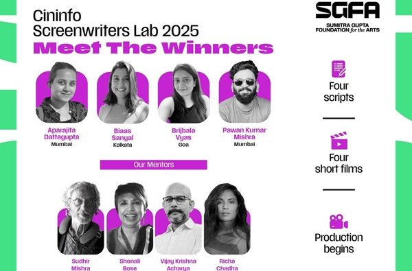 Cininfo Screenwriters Lab 2025 Announces Four Winners