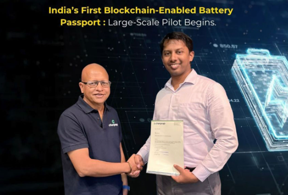 The Battery Gets a Digital Identity. India’s First Blockchain-Based Battery Passport pilot launched by Zenfinity and Chargeup