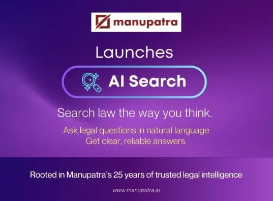 Manupatra Unveils AI Search, Once Again Redefining the Future of Legal Research in India