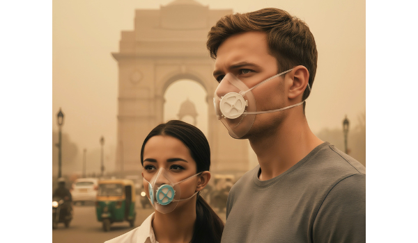 New Data for Delhi: Reusable Mask Cuts Toxic Diesel Soot by 71% in Real-World Commute Study
