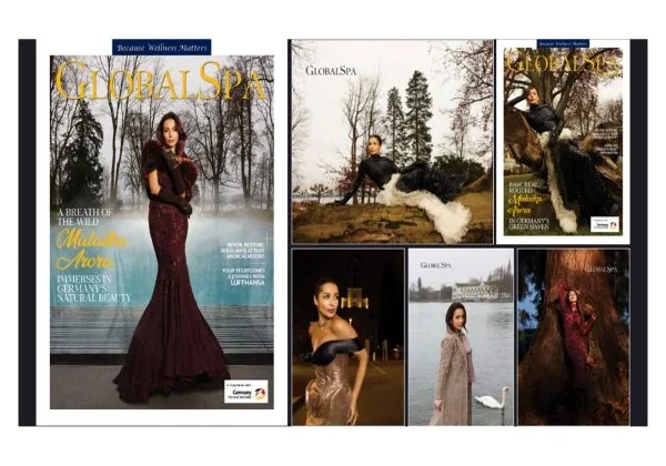 Malaika Arora Captures the Serene Beauty of Germany’s Nature for GlobalSpa Magazine in Collaboration with German National Tourist Office India