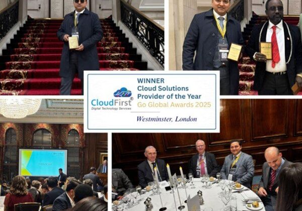 CloudFirst Technology Wins ‘Cloud Solutions Provider of the Year’ at Go Global Awards 2025