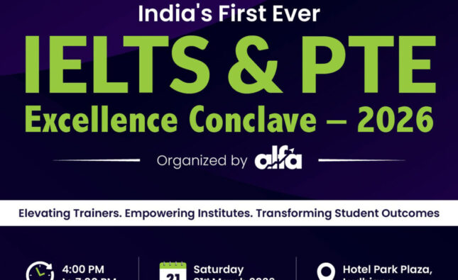 Ludhiana to Host India’s First IELTS & PTE Excellence Conclave 2026 Focused on Trainer Development, Institute Growth Strategies, and Academic Excellence