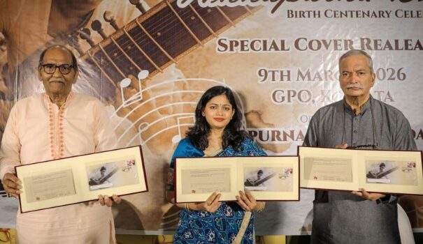 India Post releases a special cover to commemorate birth centenary of legendary musician Annapurna Devi