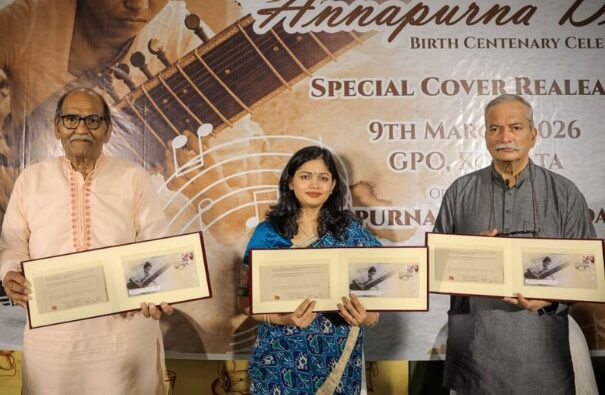 India Post releases a special cover to commemorate birth centenary of legendary musician Annapurna Devi