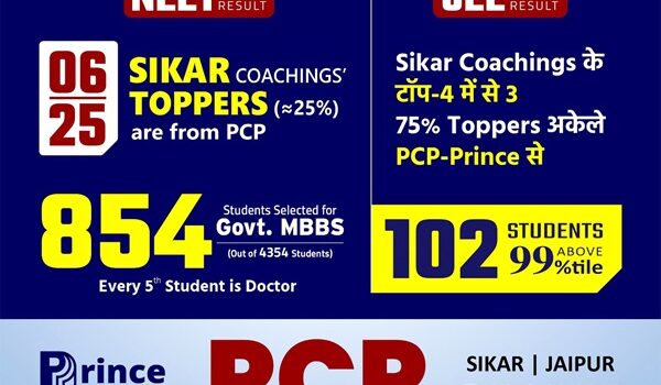 Inside India’s Highest Selection Ratio JEE & NEET Coaching – PCP Sikar