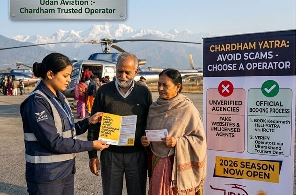 Dehradun Helicopter Operator Warns Pilgrims About Rising Chardham Booking Scams – Issues Free Safety Guide as 2026 Season Opens