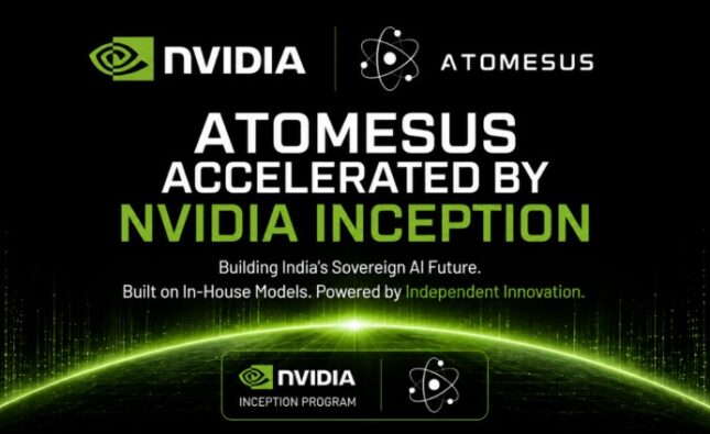 India’s Atomesus Joins NVIDIA Inception — And It’s Not Another AI Wrapper Trying to Look Like a Lab