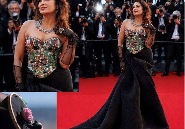 Dr Sonal Parihar from Jodhpur shines at Cannes 2026 with her Unique Ensemble created by used computer chips