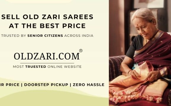 How OLDZARI.COM Is Helping Senior Citizens Across India Sell Old Zari Sarees with Comfort, Trust, and Dignity