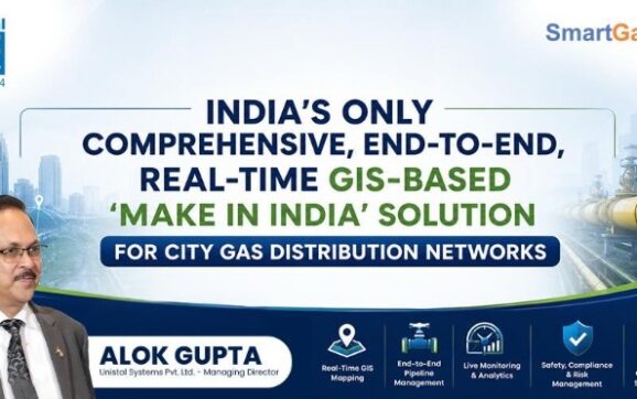 India’s Only Comprehensive, End-to-End, Real-Time GIS-Based ‘Make in India’ Solution for City Gas Distribution Networks