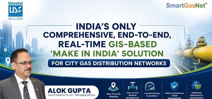 India’s Only Comprehensive, End-to-End, Real-Time GIS-Based ‘Make in India’ Solution for City Gas Distribution Networks