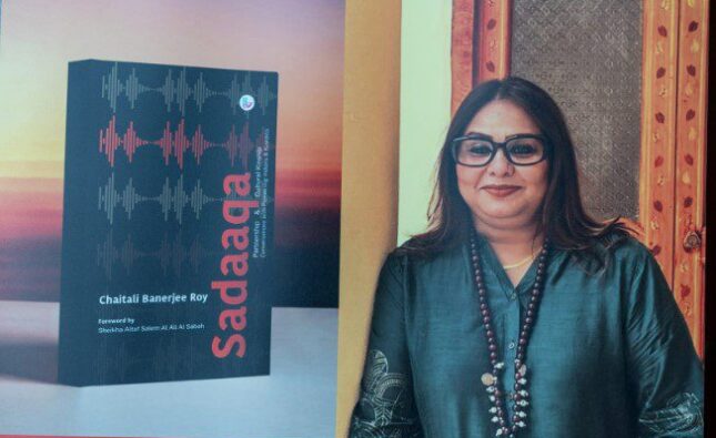 NCCAL Hosts Launch of Sadaaqa: Partnership & Cultural Kinship by Kuwait-based Indian journalist Chaitali Banerjee Roy at Kuwait National Library