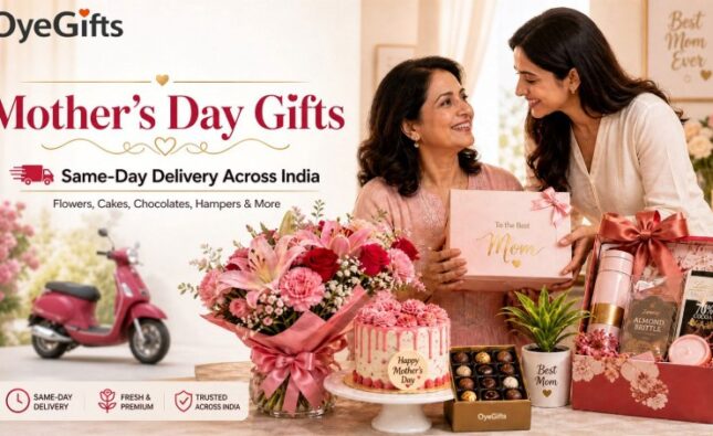 OyeGifts Launches Mother’s Day 2026 Gift Collection with Same-Day Delivery in India