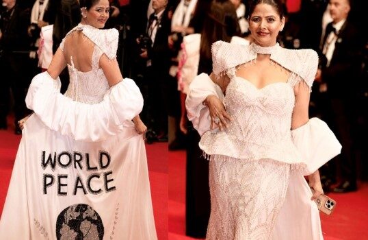Founder Ritika Vinay caught Global media attention at Cannes 2026 as Ambassador of World Peace at closing ceremony under Mrs India Queen of Substance banner