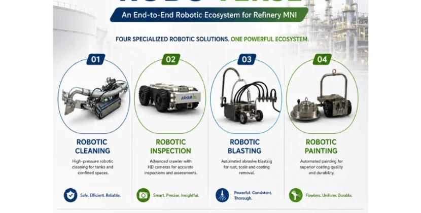 Arham Oil Launches Robo Verse: An End-to-End Robotic Ecosystem for Refinery MNI