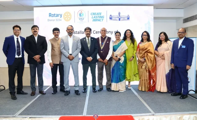 Rtn. R. Srikanth Installed as 67th President of Rotary Club of Madras South for RY 2026–27