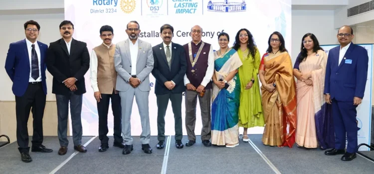 Rtn. R. Srikanth Installed as 67th President of Rotary Club of Madras South for RY 2026–27