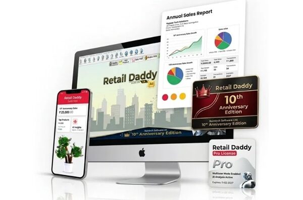 Raintech Software Limited Unveils Retail Daddy: India’s First AI-Powered Offline Billing Ecosystem for Modern Commerce