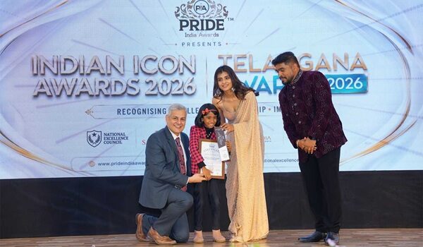 Victoria Isaac, 9, Named Young Prodigy of the Year for Music and Creative Innovation at Hyderabad’s Indian Icon Awards 2026