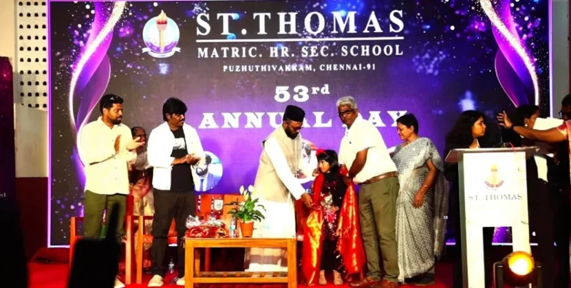 The Future of Music Is Nine Years Old: Victoria Isaac Honoured at St. Thomas Matric Hr. Sec. School’s 53rd Annual Day