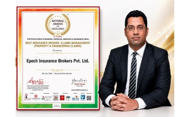 Epoch Insurance Brokers Wins National Recognition for Excellence in Claims Management