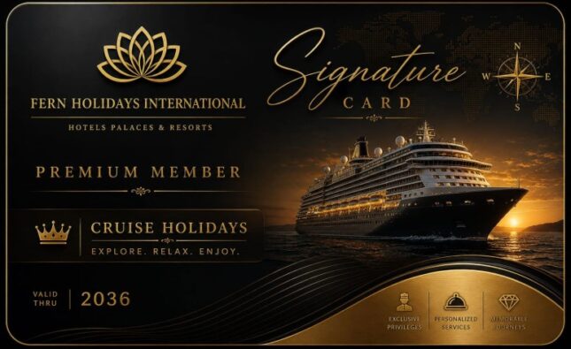 Fern Holidays International Launches Signature Card for Exclusive Cruise Holidays