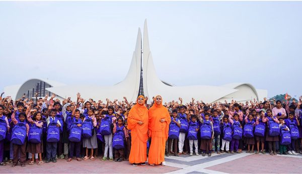 Jagadguru Kripalu Parishat’s 2026 Philanthropic Initiatives Reach More Than 43,000 Children and Villagers this past summer